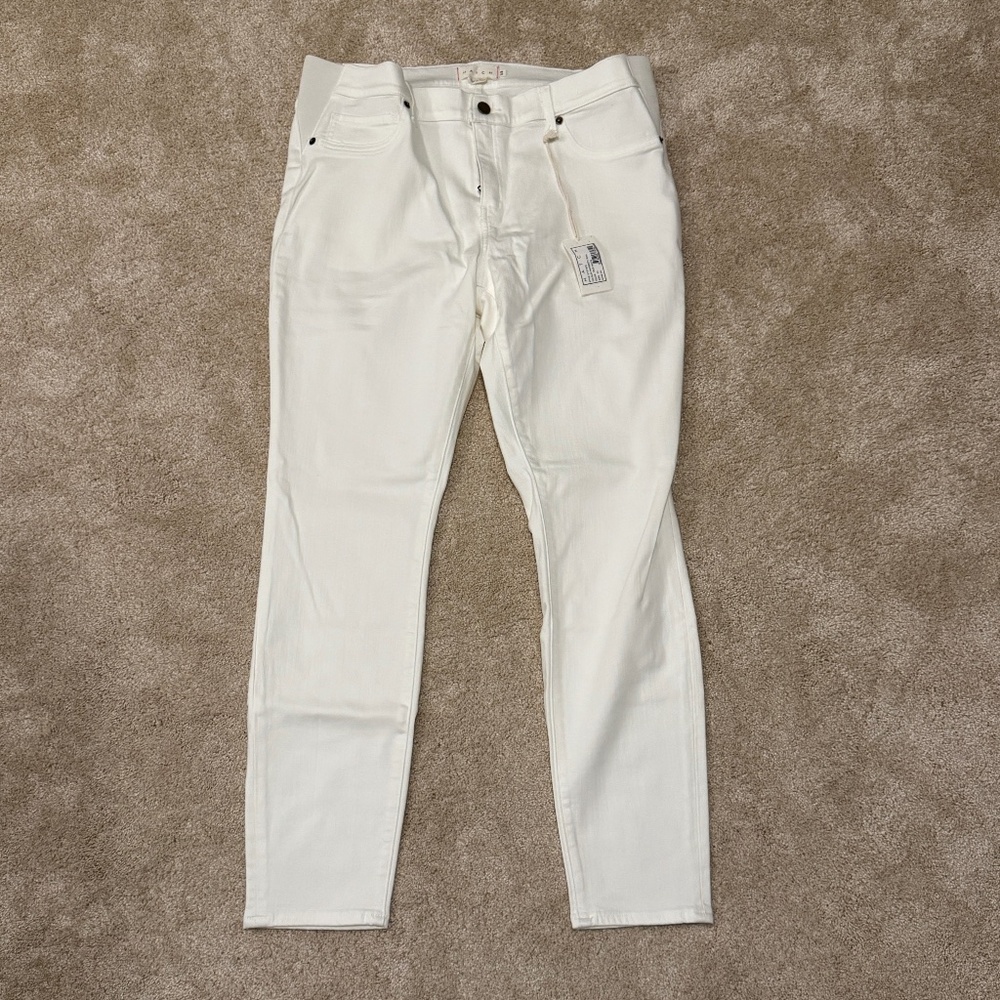 Hatch maternity slim jeans sz 33, NWT